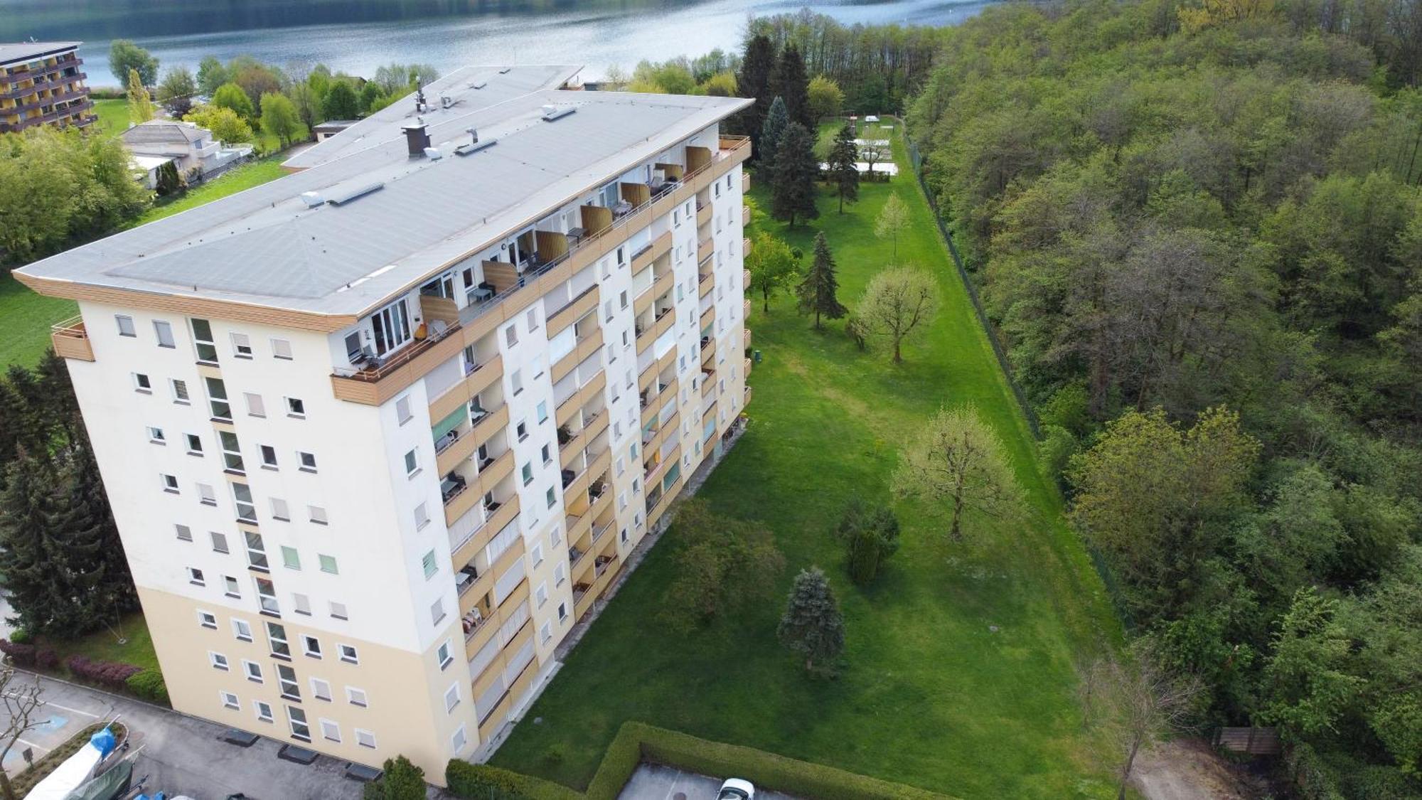 Ct-Gold Penthouse Bodensdorf Amatera Privater Seezugang Hallenbad, Skiarena Gerlitzen Exteriér fotografie
